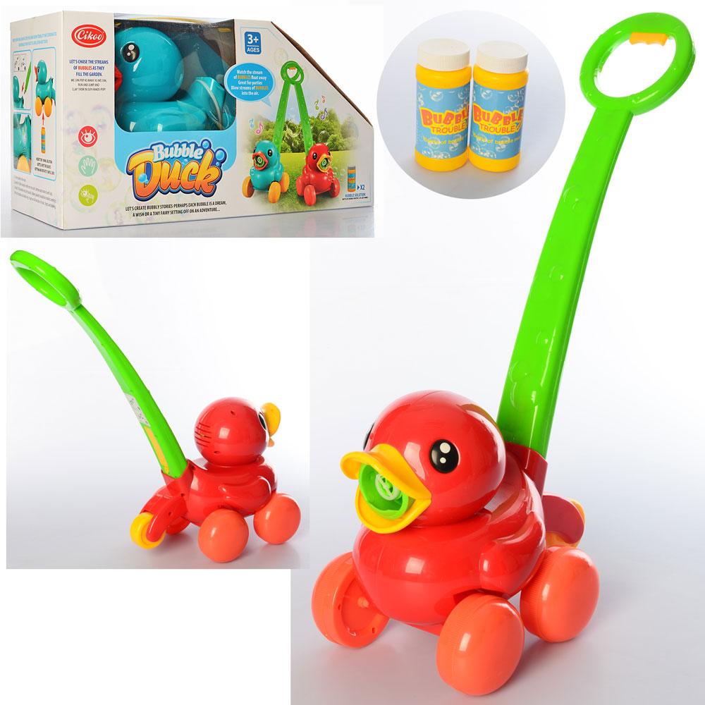 

Игрушка каталка на палке с мыльными пузырями музыкальная, светится A-Toys 119510-1-2