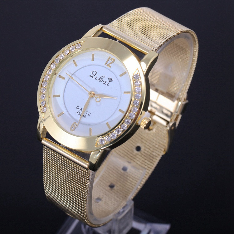 

Часы женские Dibai gold-white (белый)