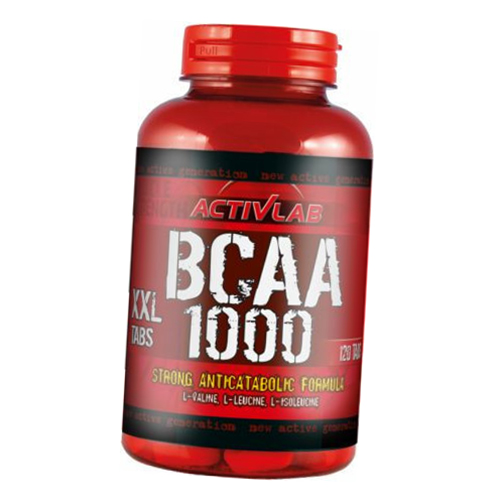 

Аминокислоты БЦАА, BCAA 1000 XXL, Activlab 120таб (28108003)