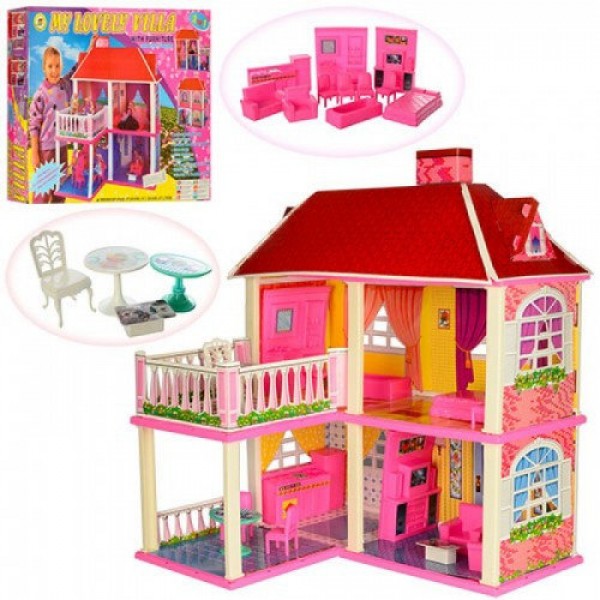 

Домик для кукол A-Toys 6980 Веранда Мебель