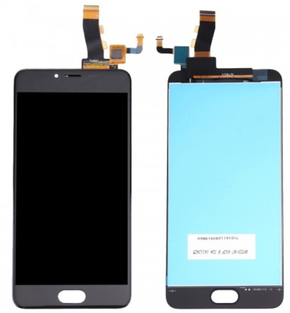 

Дисплей Meizu M5 черный (LCD экран, тачскрин, стекло в сборе) High Copy