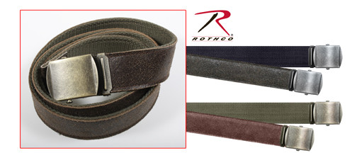 

Ремень винтажный кожаный Rothco Reversible Vintage Leather (4306)