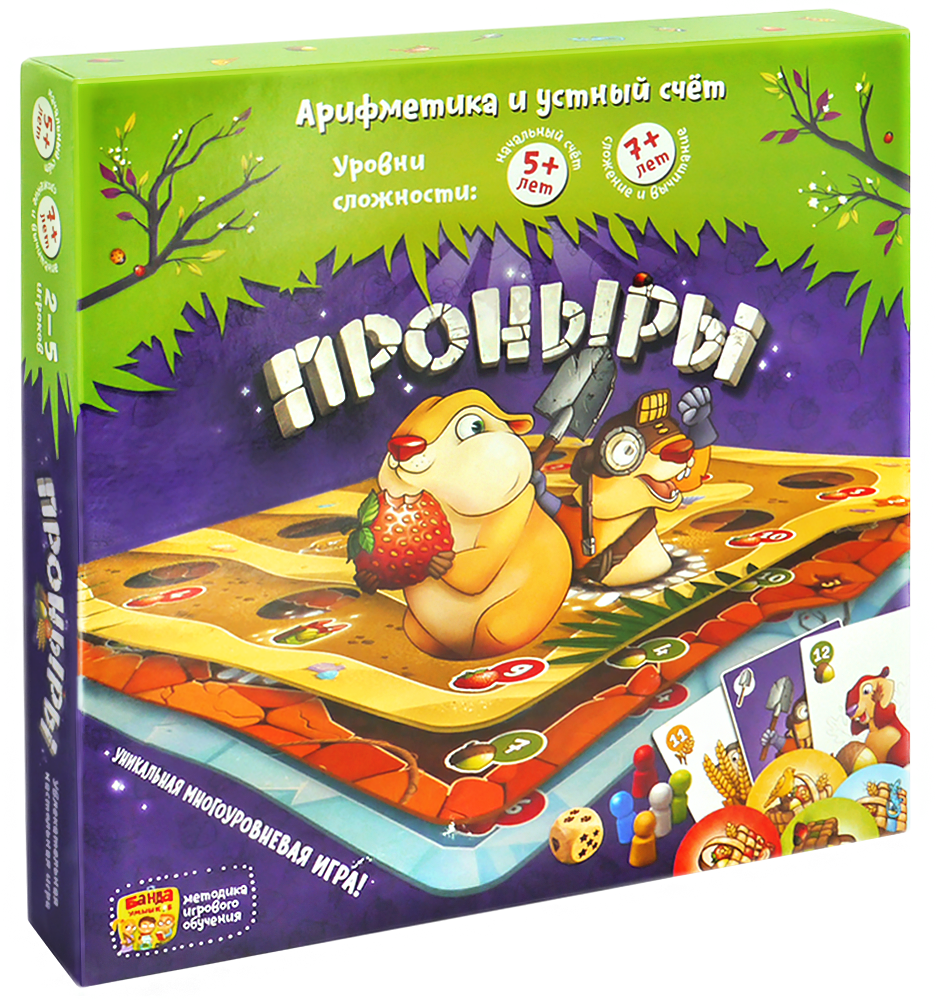 

Настольная игра Банда Умников Проныры (УМ091)