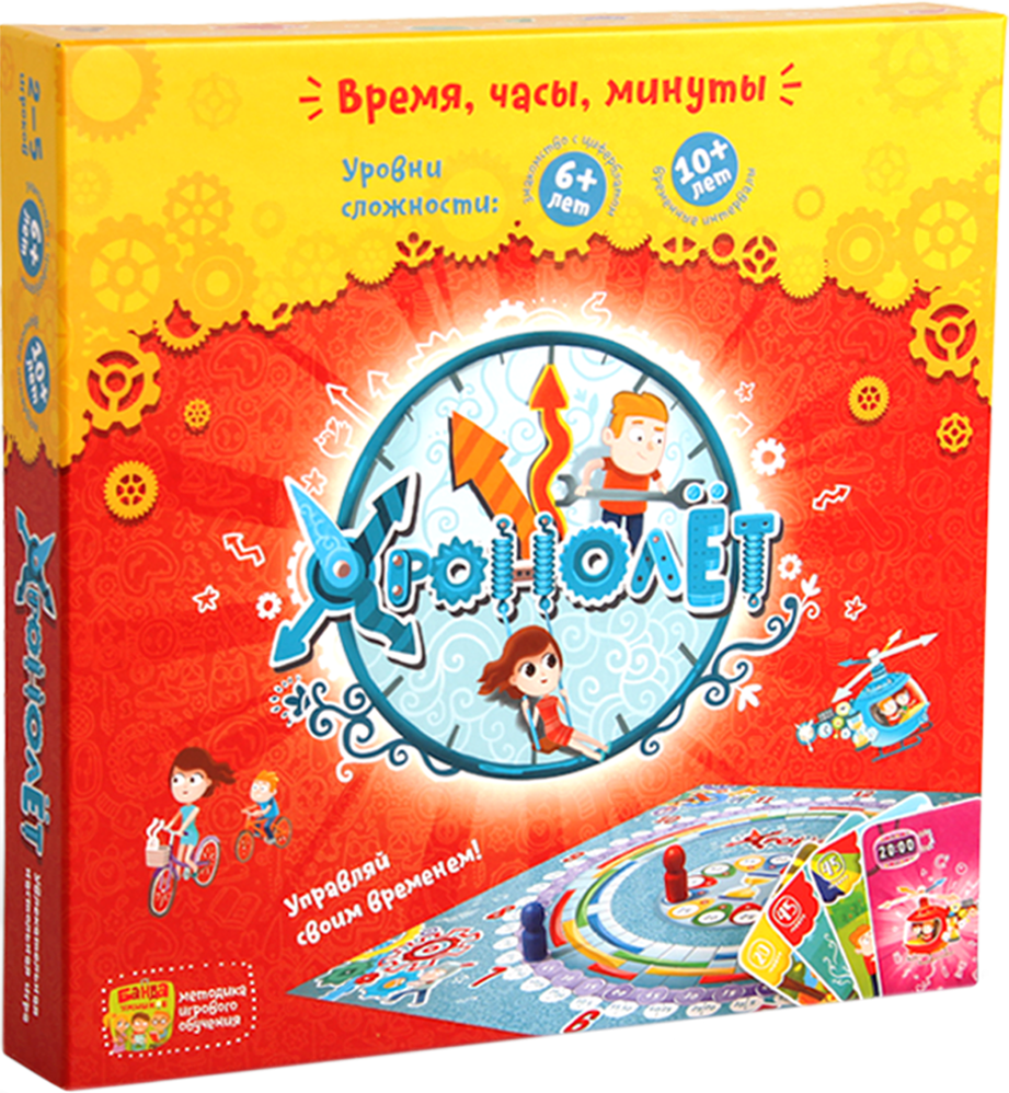 

Настольная игра Банда Умников Хронолёт (УМ072)