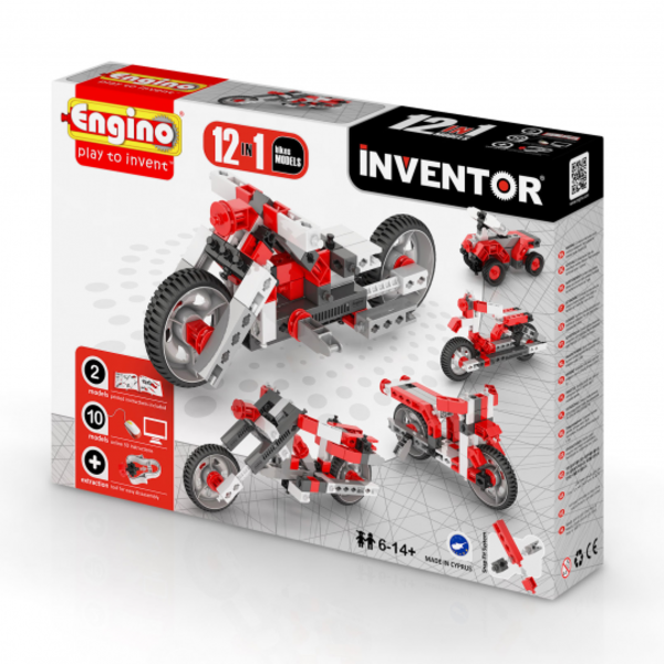 

Конструктор Engino Inventor 12 в 1 - Мотоциклы (1232)