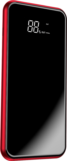 

Портативная батарея Baseus Power Bank 8000mAh Full screen bracket Series Wireless Charging (PPALL-EX09) Red