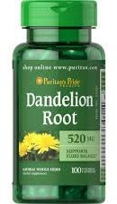 

Витамины Puritan's Pride Dandelion Root 520 mg 100 caps