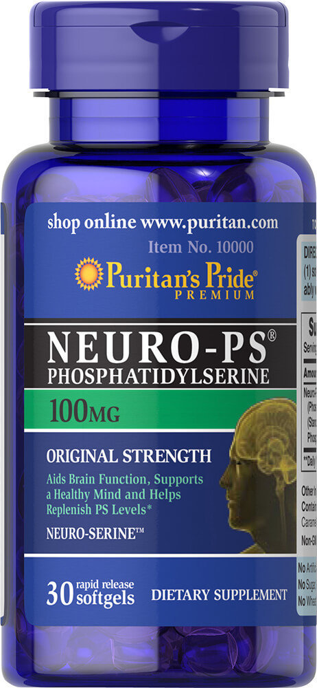 

Витамины Puritan's Pride Neuro-Ps (Phosphatidylserine) 100 mg 30 caps