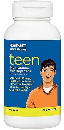 

Витамины GNC Teen Multivitamin For Boys 12-17 120 caps