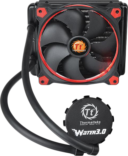 

Система жидкостного охлаждения Thermaltake Water 3.0 Riing Red 140 (CL-W150-PL14RE-A)