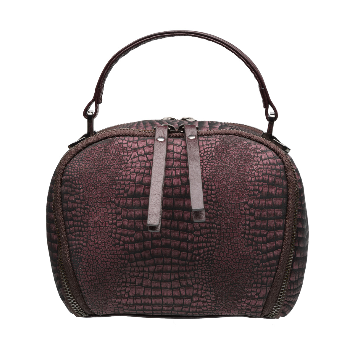 

Женская кожаная сумка Borsa Lova сиреневый