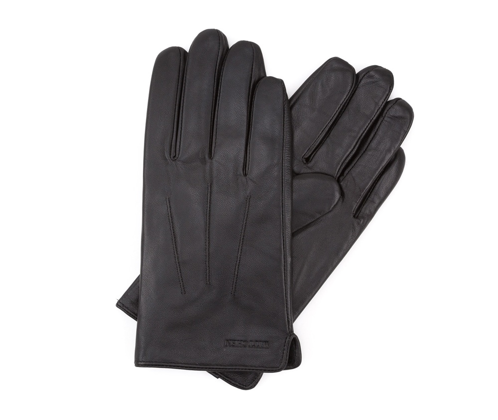 

Перчатки мужские кожаные Wittchen 39-6L-308-1 черный V
