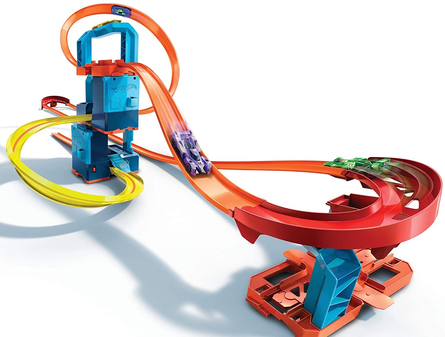 

Игровой набор Трек Хот Вилс Комплект ультра ускорителей Hot Wheels Track Builder Unlimited Ultra Stackable Booster Kit (GWT44)