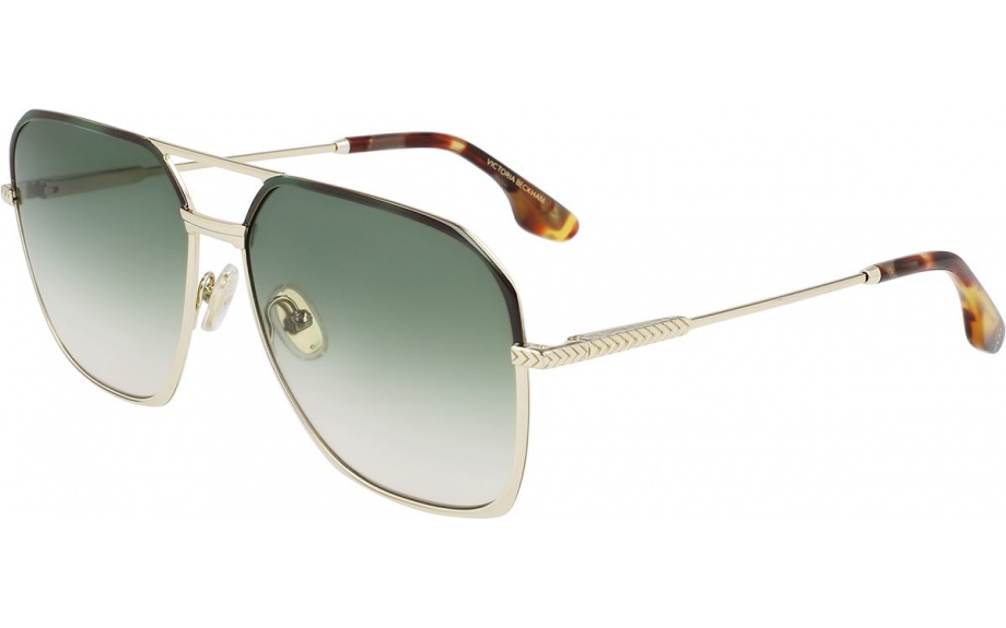 

Cолнцезащитные очки Victoria Beckham VB215S 700 Gold/ Green