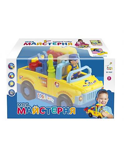 

Музыкальная машинка «Моя мастерская» Мир Игрушек (KI-7037)