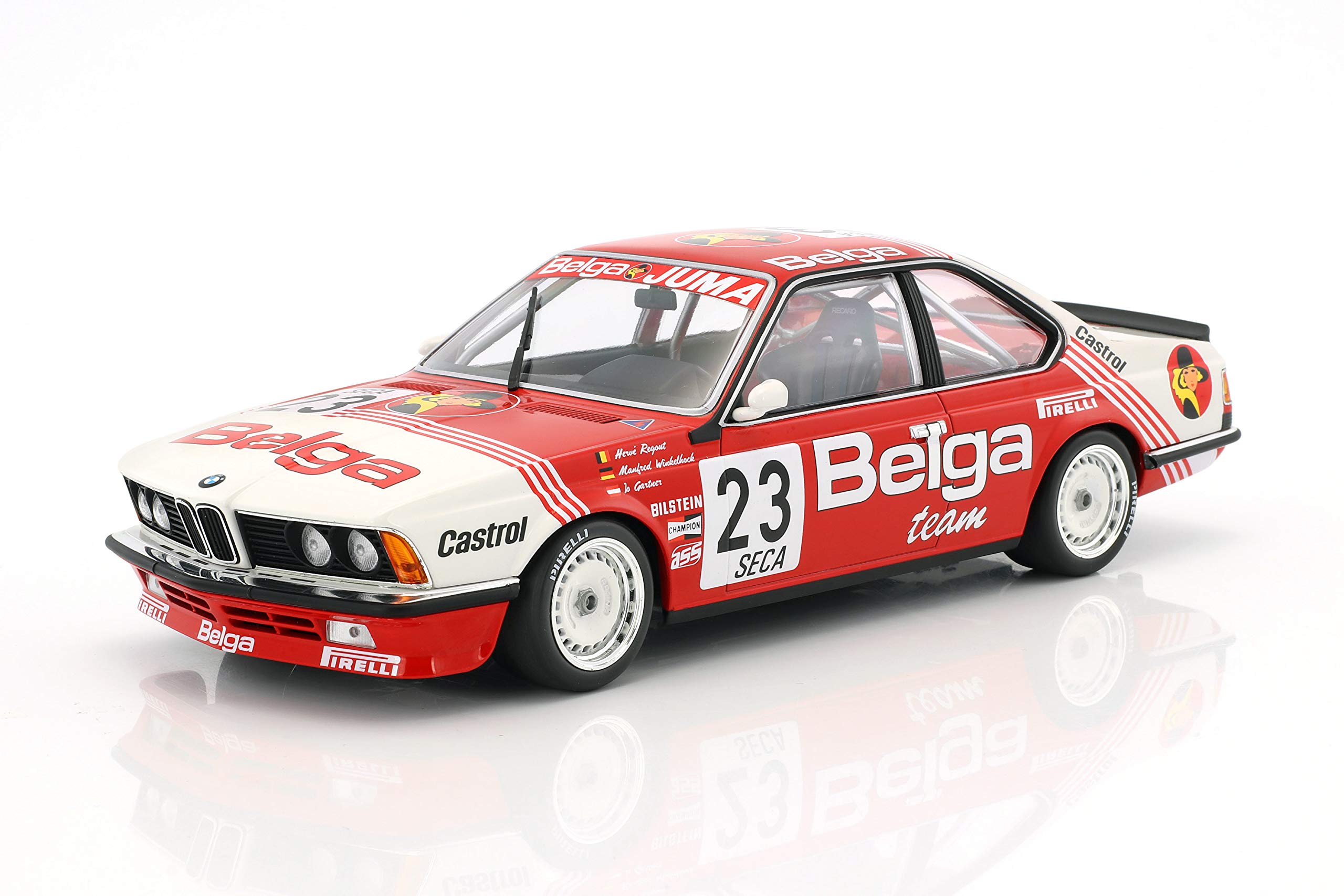 Автомодель MINICHAMPS BMW 635 CSI Belga Juma Racing #23  Winkelhock/Regout/Gartner 24h SPA 1985 (155852523) – фото, отзывы,  характеристики в интернет-магазине ROZETKA от продавца: EuroKauf | Купить в  Украине: Киеве, Харькове, Днепре, Одессе, Запорожье ...