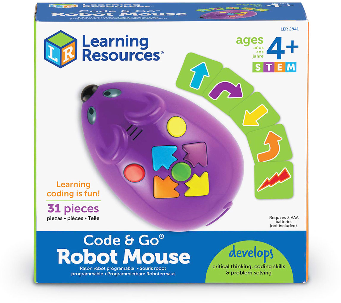 

Игровой STEM-набор Learning Resources МЫШКА (программируемая игрушка, карточки) (LER2841)