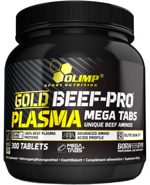 

Аминокислота Olimp Nutrition Gold Beef-Pro Plasma 300 tabs