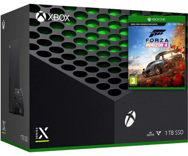 

Microsoft Xbox Series X 1Tb + Forza Horizon 4 (русская версия)