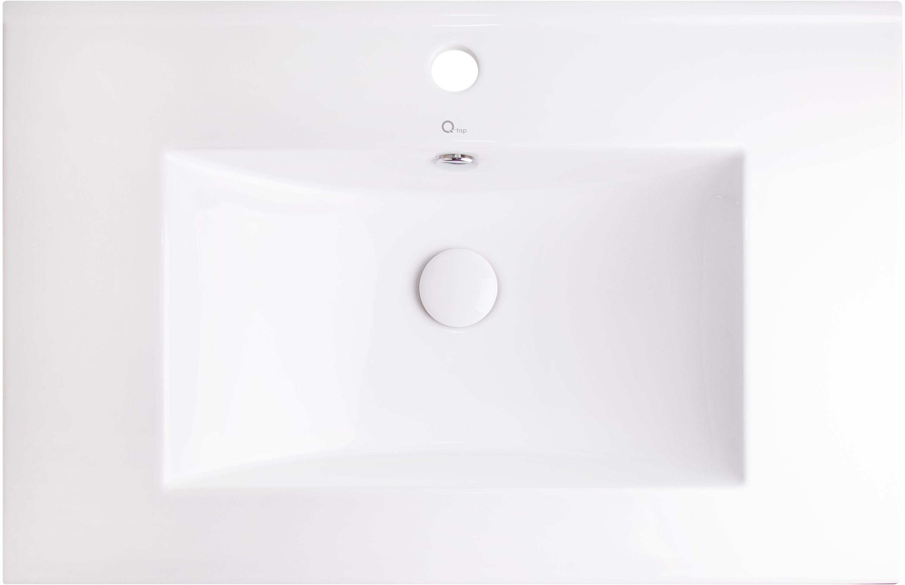 

Раковина QTAP Albatross QT01113070CW с донным клапаном