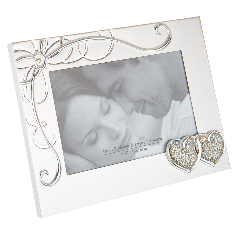 

Декоративная фоторамка «Два сердца» 10*15 Angel Gifts SK15760