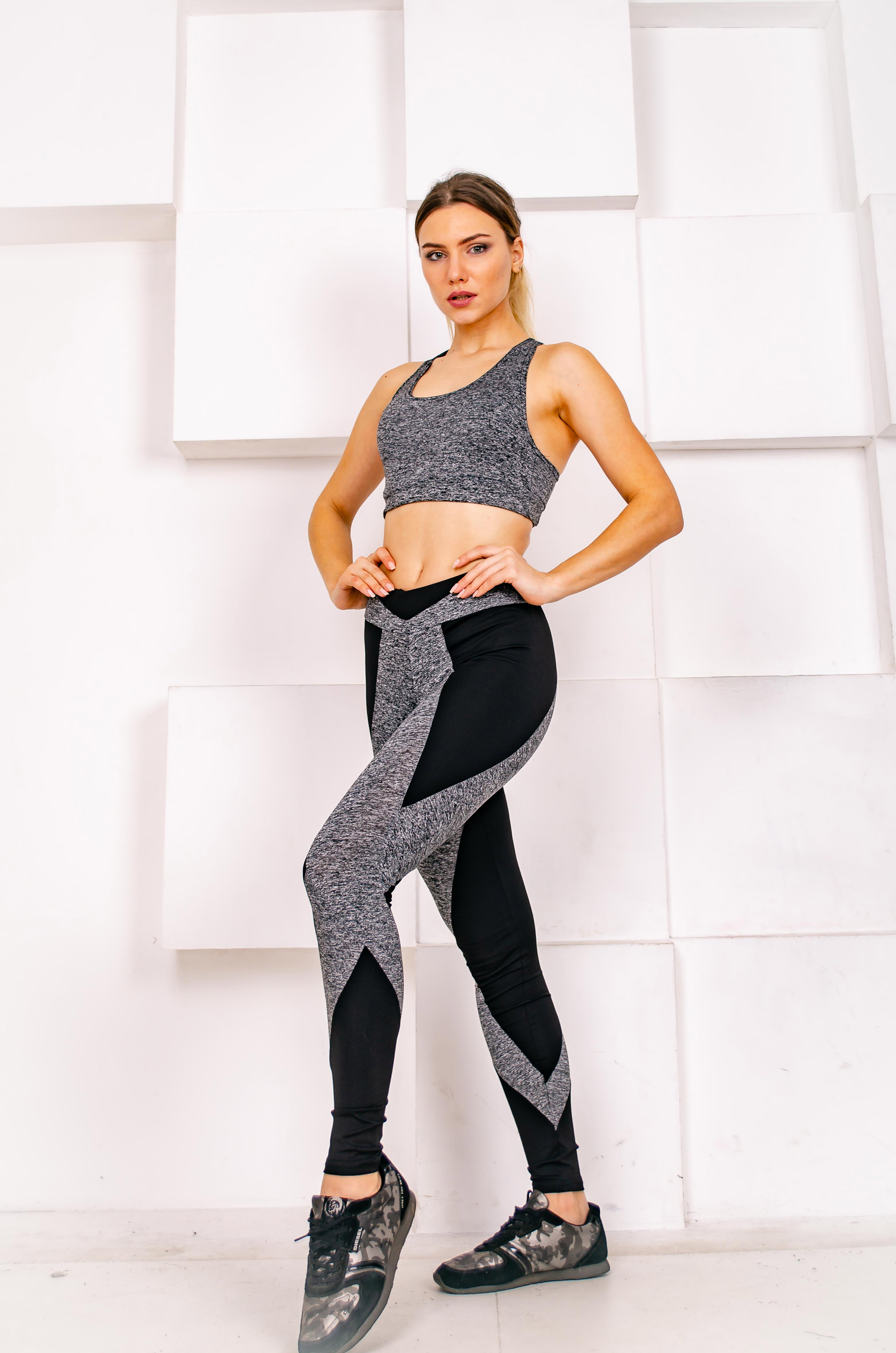 

Комплект для фитнеса LoveFit c2t98 XL черно-серый