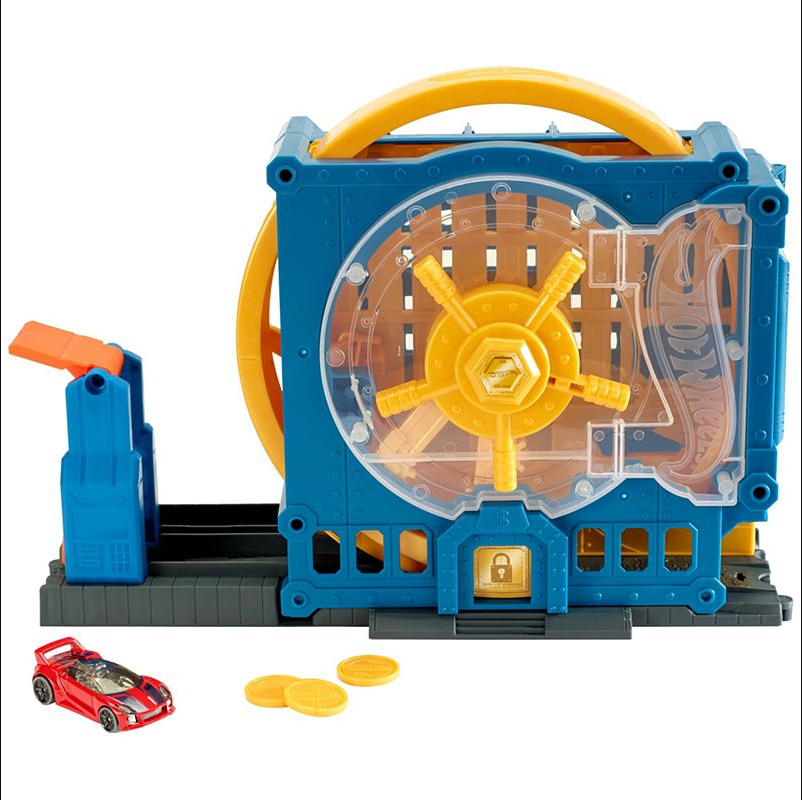 

Набор Хот Вилс Взрыв Супербанка Hot Wheels Super Bank Blast-Out Mattel GBF96