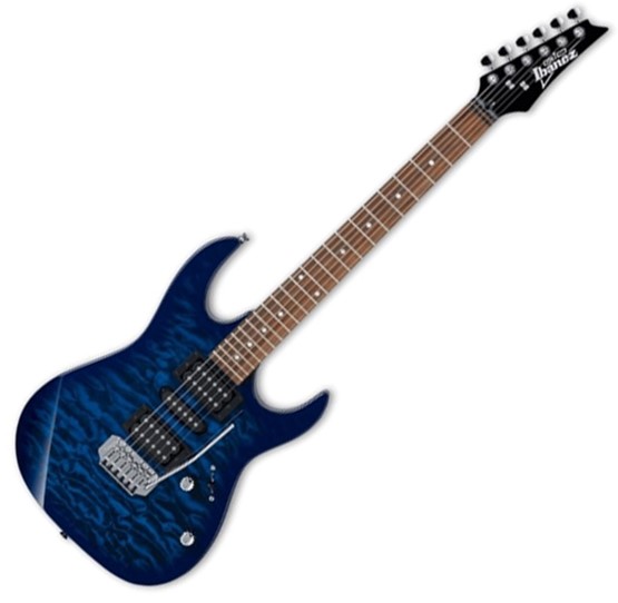 

Электрогитара Ibanez GRX70QA Transparent Blue Burst (224094)