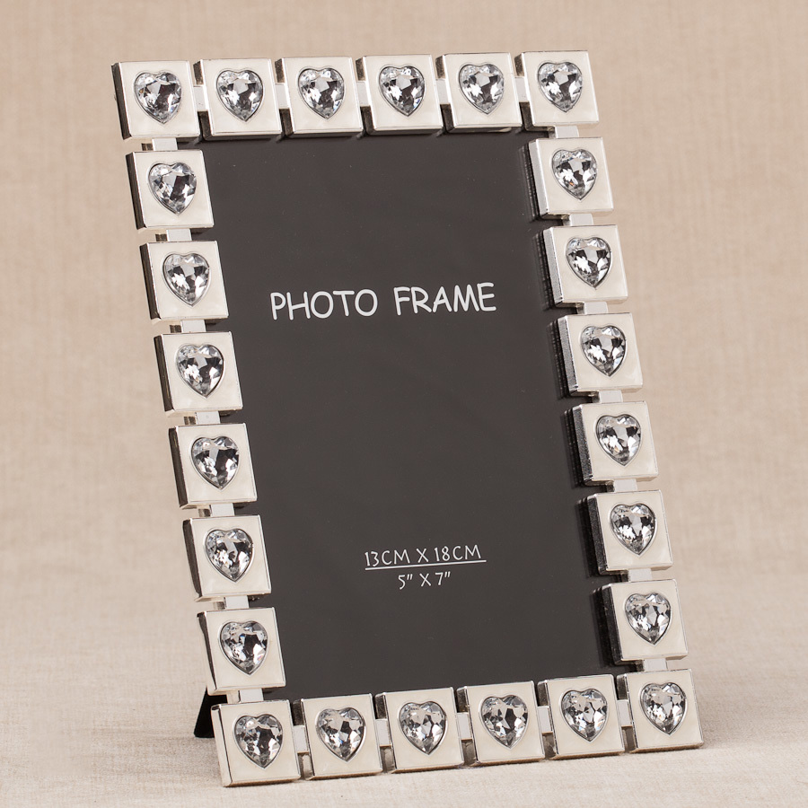 

Декоративная фоторамка «Сердечки» 15*20 см Angel Gifts SK16117