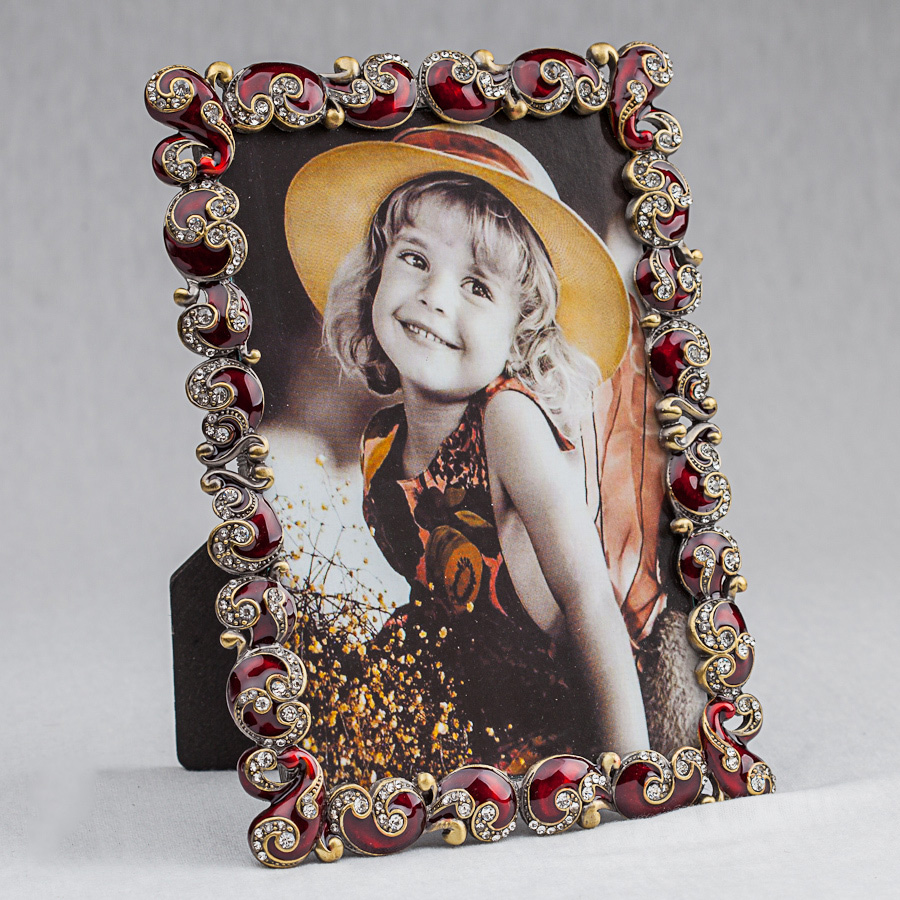 

Декоративная фоторамка «Рубины» 13*18 см Angel Gifts SK15622