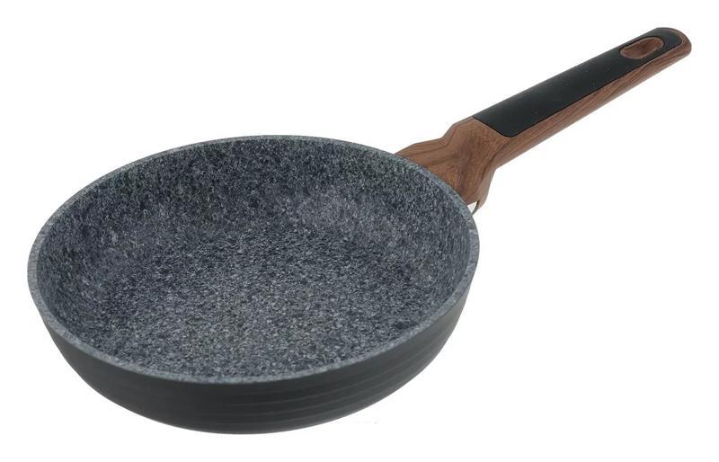 

Сковорода Fissman Diamond Grey Ø20см с 5-слойным антипригарным покрытием