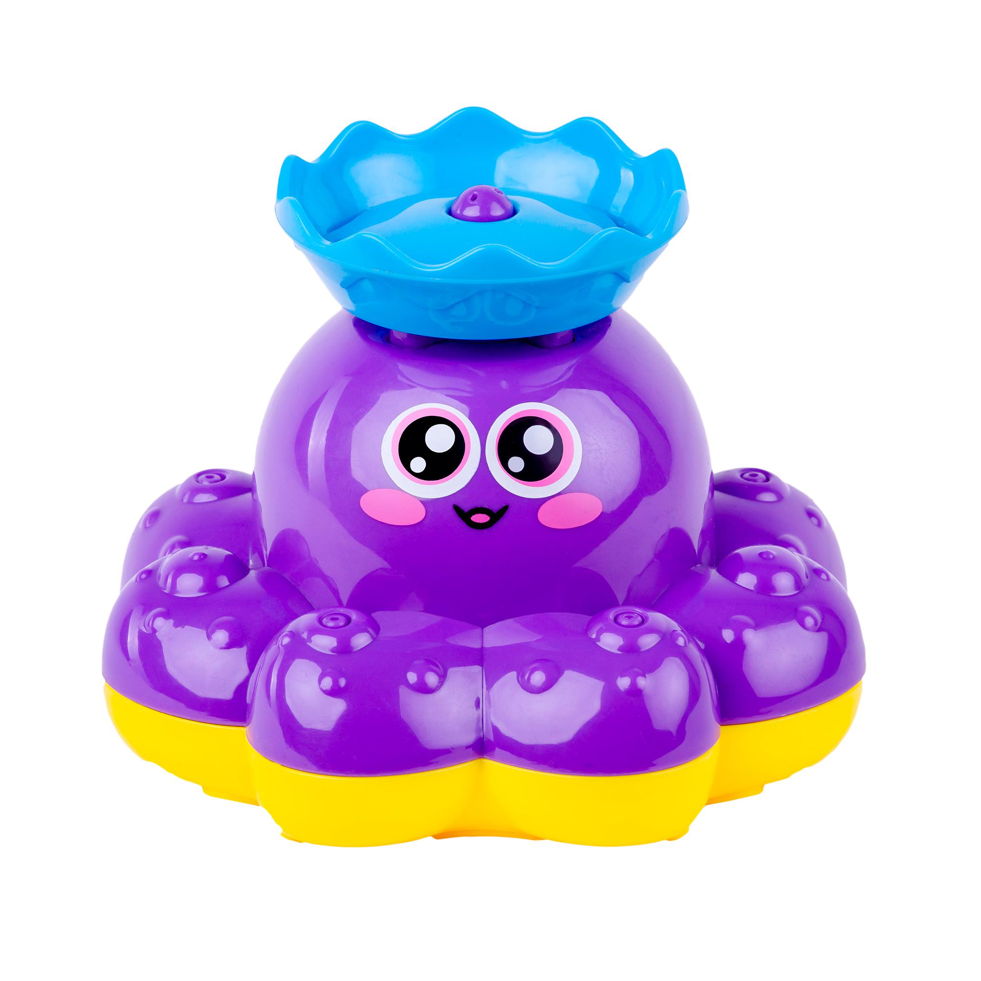 

Игрушка для купания Bebelino Осьминог-фонтан фиолетовый (58050-1)