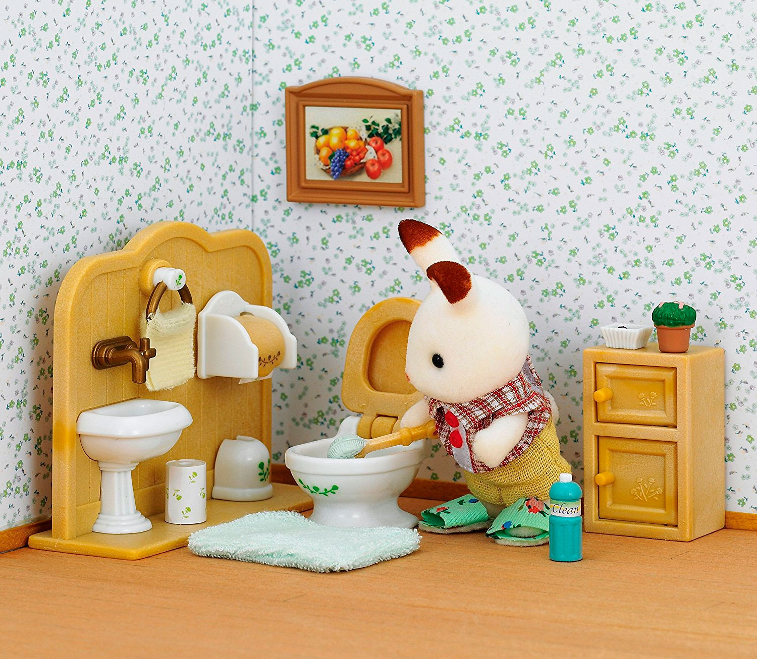 

Игровой набор Sylvanian Families Шоколадный кролик-братик и туалетная комната (5015)