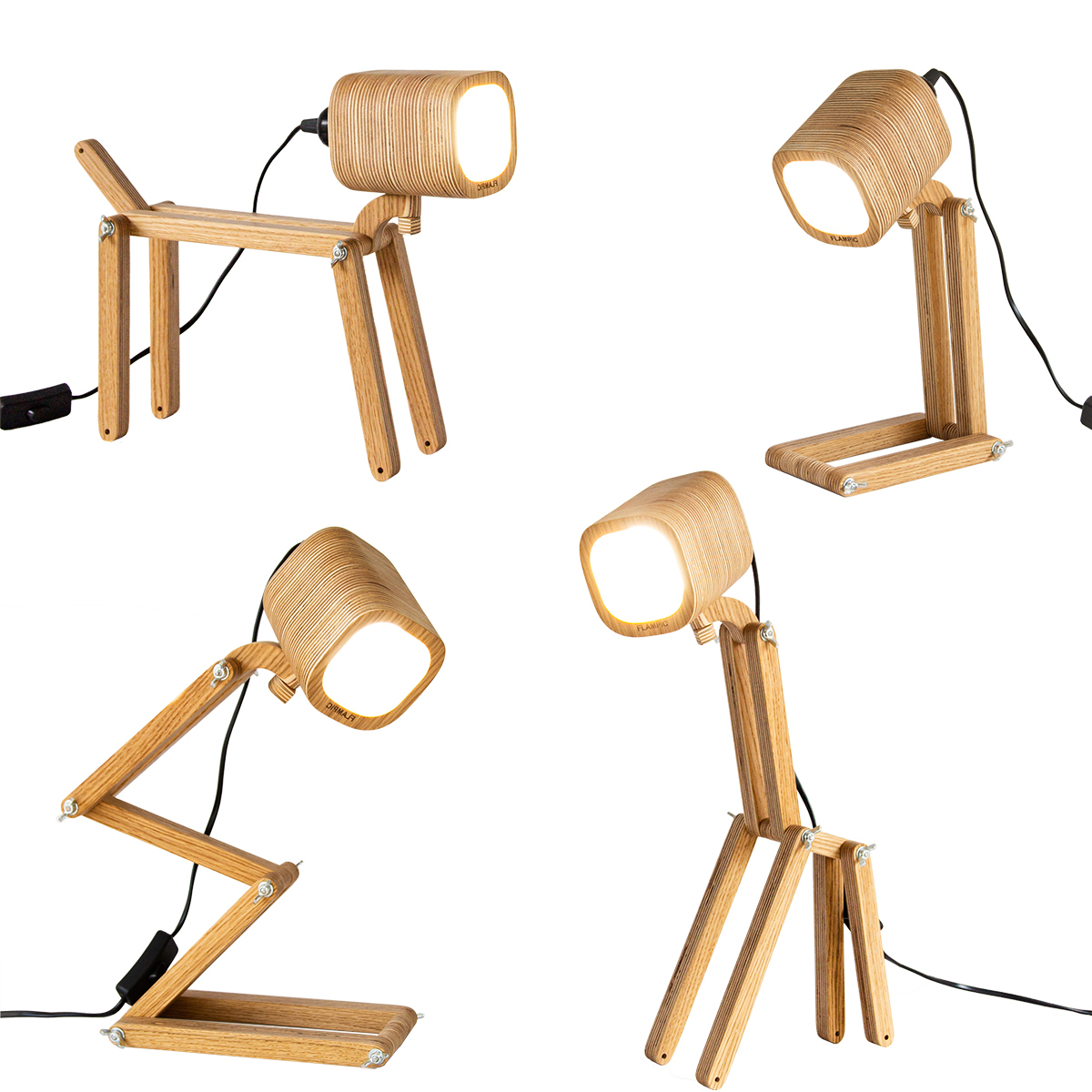 

Настільна лампа конструктор Flampic Basic+ Light (4 в 1) (12147)