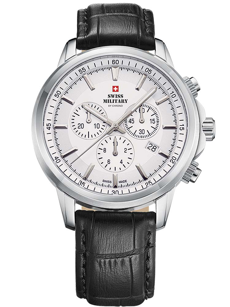 

Часы Swiss Military SM34052.09 Chronograph Saphirglas 42mm 10ATM