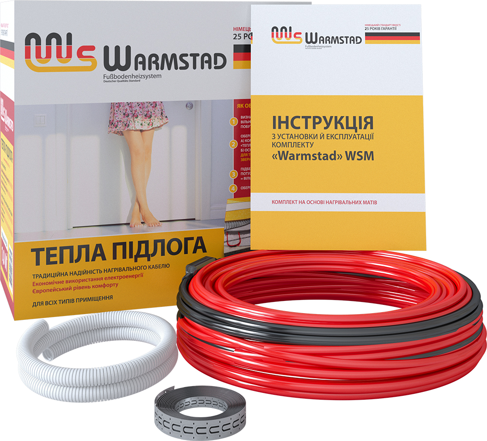 

Кабель нагревательный Warmstad WSS 15.5 м/220 Вт