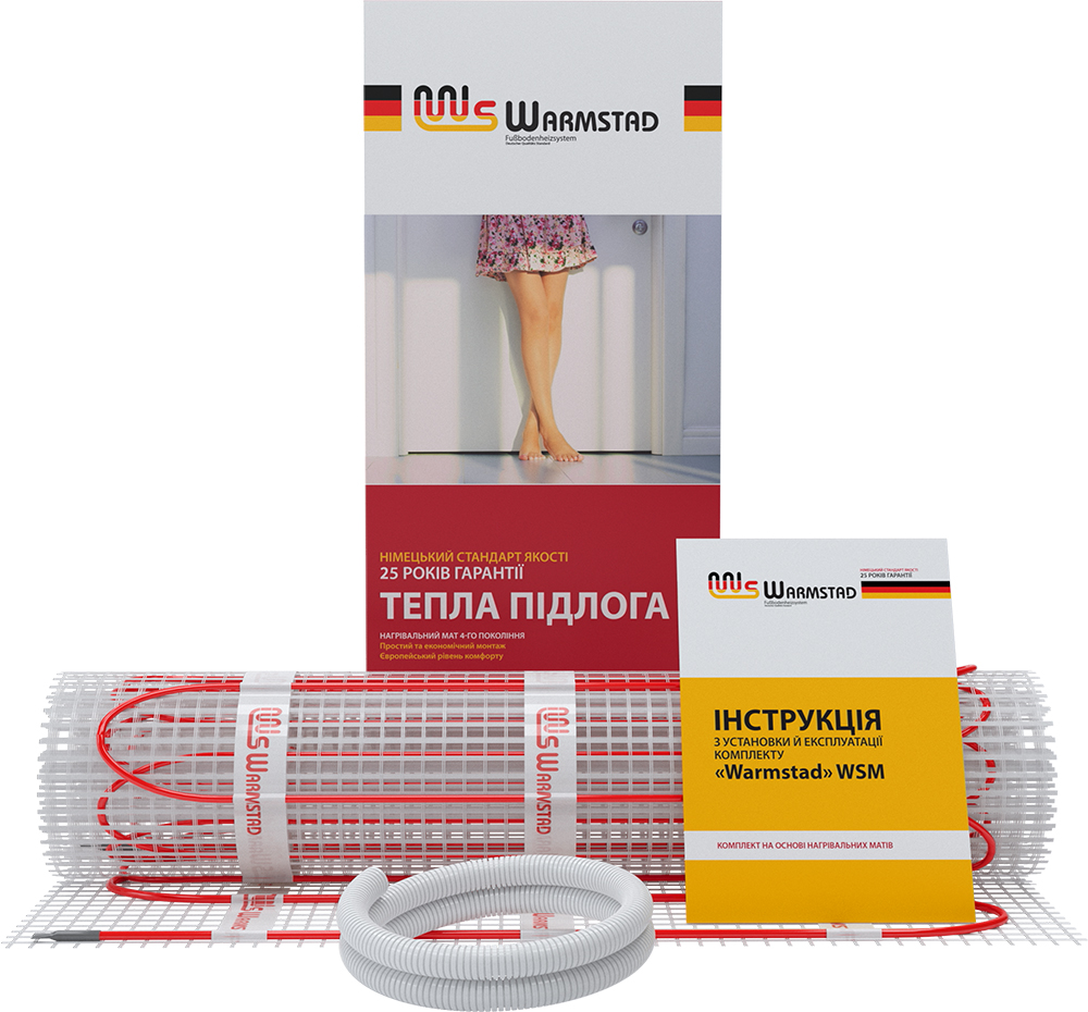 

Мат нагревательный Warmstad WSM-1530-10.20 м²