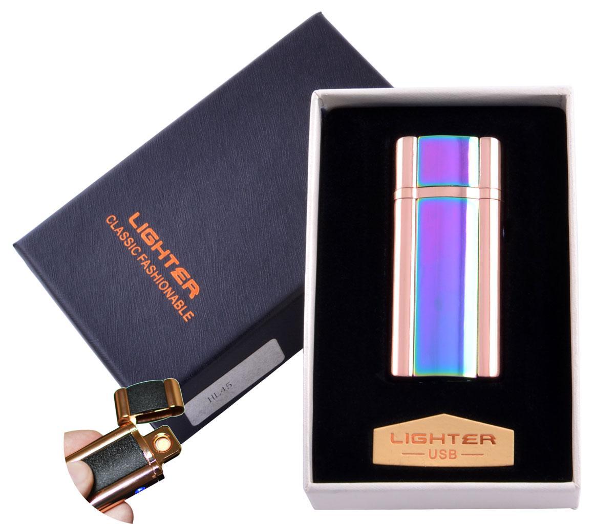 

USB зажигалка в подарочной упаковке Lighter (Спираль накаливания) №HL-45-2 USB