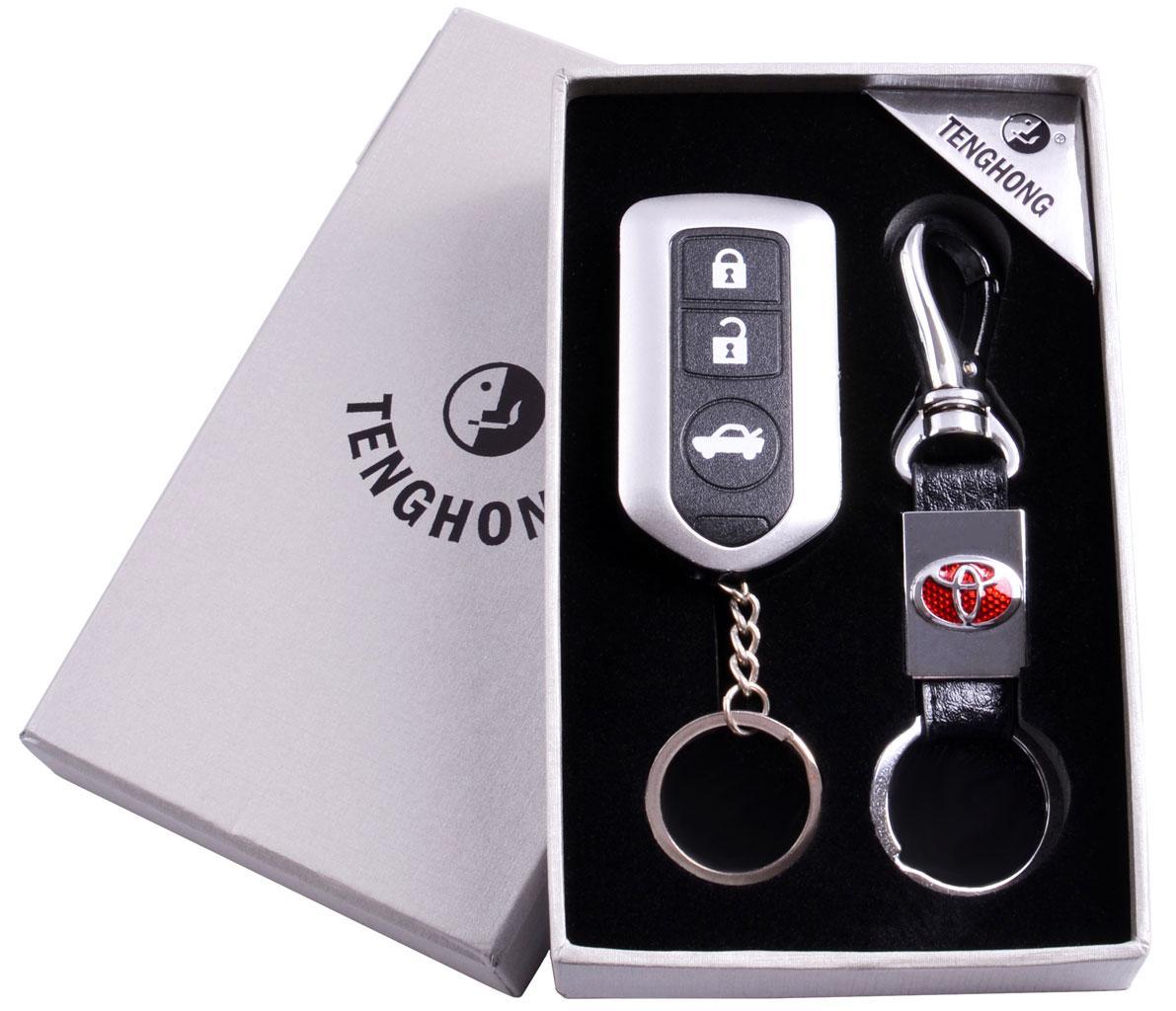 

Подарочный набор (TOYOTA) 2в1 Зажигалка, Брелок №4430-6 Moongrass