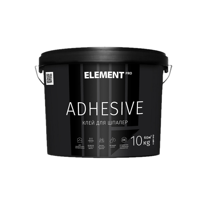 

Клей для шпалер ELEMENT PRO+FACADE SYSTEM ADHESIVE (10кг)