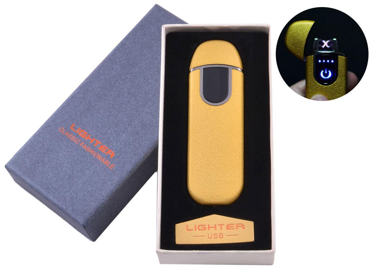

Электроимпульсная зажигалка Lighter (USB) №HL-69 Gold Lighter
