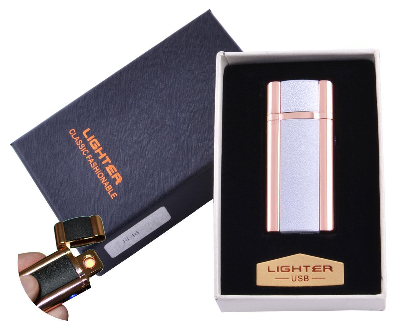 

USB зажигалка в подарочной упаковке Lighter (Спираль накаливания) №HL-46-3 USB