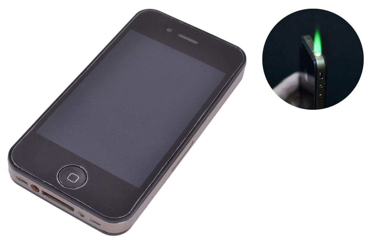 

Зажигалка подарочная IPhone (Турбо пламя) №4107 Black Moongrass