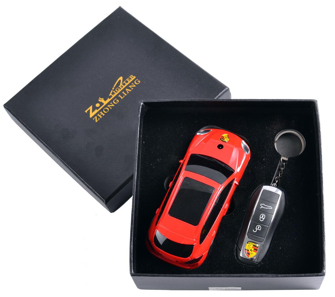 

Подарочный набор 2в1 Сувенирная зажигалка + брелок Porsche Cayenne №4426 Moongrass