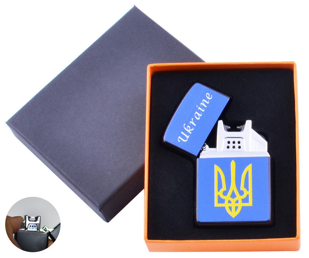 

Электроимпульсная зажигалка Украина (USB) №HL-146-2 Lighter
