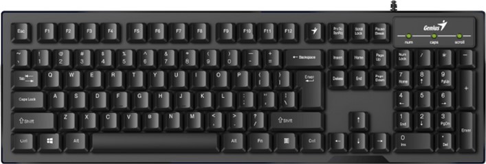 

Клавиатура проводная Genius Smart KB-102 USB (31300007410)