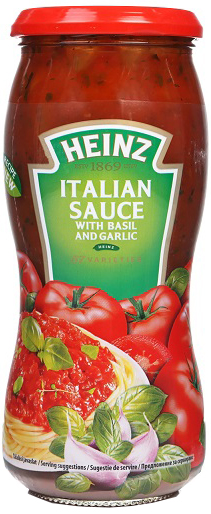 Соус итальянский Heinz с базиликом и чесноком 500 г (5900783007515 ...