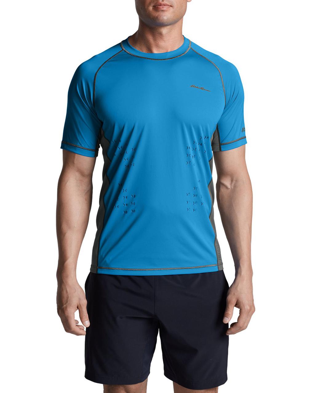 

Спортивная мужская футболка Eddie Bauer Mens Resolution Quantum PEAK BLUE (M)
