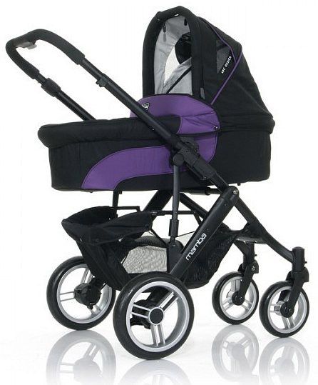 

Универсальная коляска 2 в 1 ABC design Mamba purple-black (61028/208)