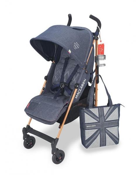

Коляска Maclaren Quest Denim 2018 Style Set Indigo (WD1G633312) (WD1G633312)
